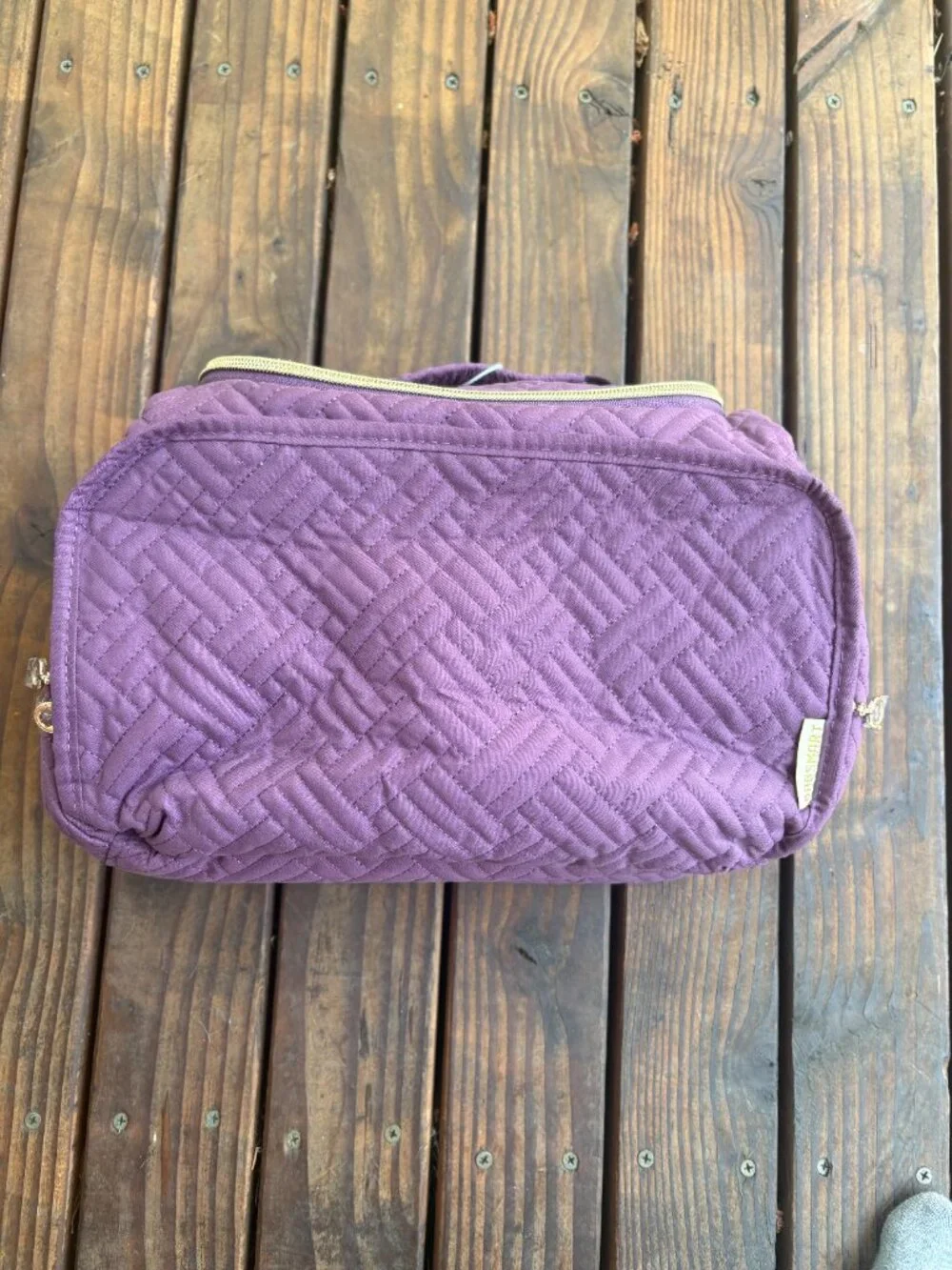 BAGSMART Toiletry/Cosmetic Bag Purple Plum Shade NWT